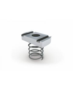 M8 Long Spring Channel Nut Zeb per 100