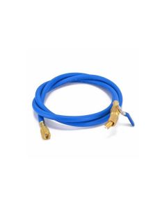 Mastercool Charging Hose blue 36 Inch 1/4 Manual ball valve
