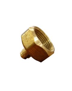 Mastercool 3/4 in NPS Fx1/4 MFL Refrigerant Tank Adapter Bottle Connector