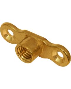 Brass Female Back Plate M10