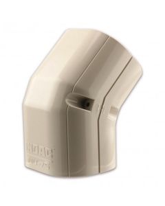 Nu-100 Inoac Plastic Pipe Trunking 100mm 45 Degree Vertical Elbow