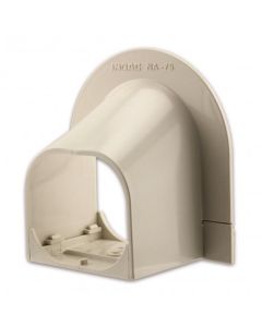 Na-100 Inoac Plastic Pipe Trunking 100mm Corner Cap