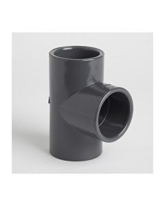 Grey Pvcu 3/4 Inch Pressure Pipe Equal Tee