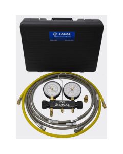 Javac PVRSET Nitrogen Pressure Manifold set, including Hoses and Adaptors.