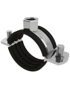 Rubber Lined Pipe Clamps-Rubber Lined-48-53mm