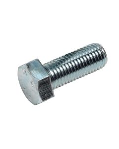 M8 X 35mm Hexagon Setscrew Bolt Zinc Plated Per 100