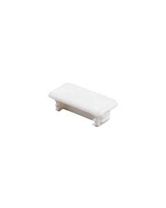 Channel End Caps 41 x 21 White Per 100