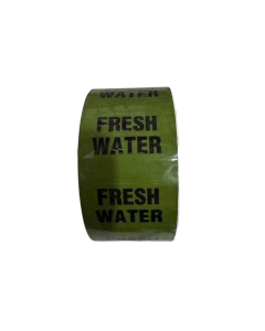 Pipe Identification Tape Fresh Water