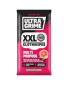 Ultragrime Multi Purpose XXL Clothwipes Pomelo 20 pack