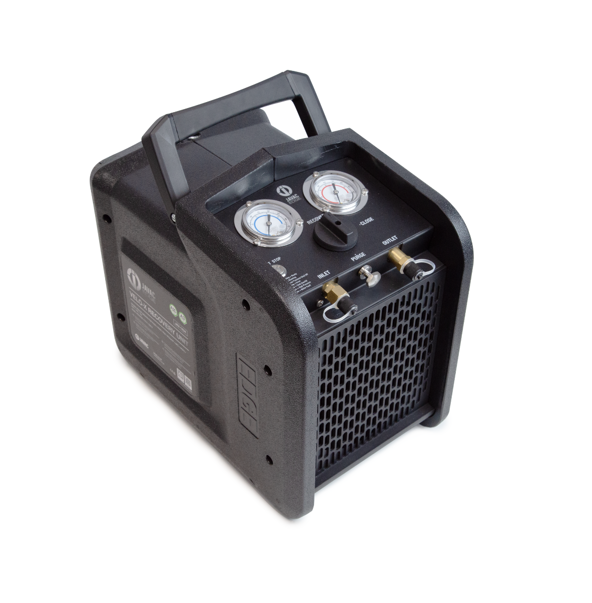 JAVAC Velo-X Twin Cylinder Recovery Unit - A2L/A3 Compatible