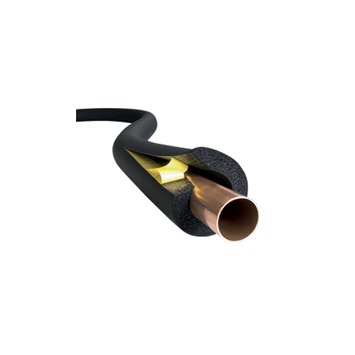 Armaflex Pipe Insulation Lagging Tape 50mm x 3mm x 15m Class O Black Foam  Pipe Wrap