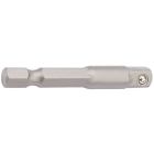 Draper 1/4 inch Hex Bit Adaptor x 1/4 inch Square Drive