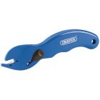 Draper Safety Cutter 165mm for Opening Boxes Strapping and Film