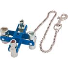 Draper Master Cabinet Lock Utility Key
