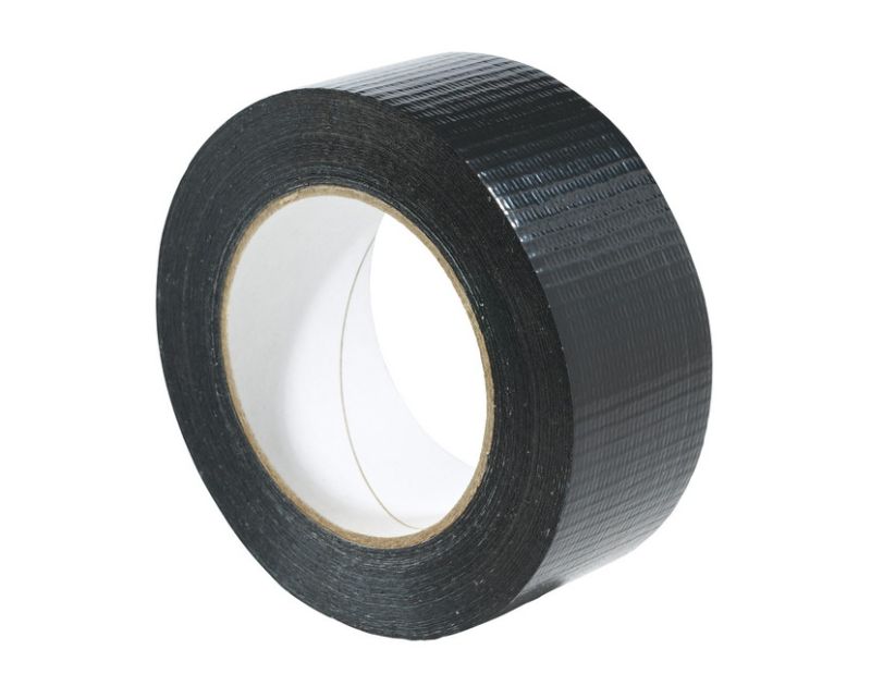 Black Duct Duct Gaffa Gaffer Cloth Adhesive Tape 50m Roll Black Duct Duct Gaffa Gaffer Cloth Adhesive Tape 50m Roll