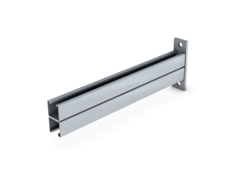 Double Channel Cantilever Arm 600mm Back to Back Double Channel Cantilever Arm 600mm Back to Back