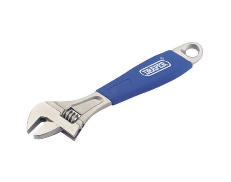 Draper 300mm Soft Grip Adjustable Wrench 38mm Capacity Draper 300mm Soft Grip Adjustable Wrench 38mm Capacity