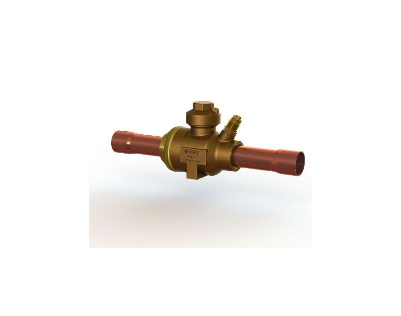 Henry 1/4 Inch Ball Valve With Schrader Extension Henry 1/4 Inch Ball Valve With Schrader Extension