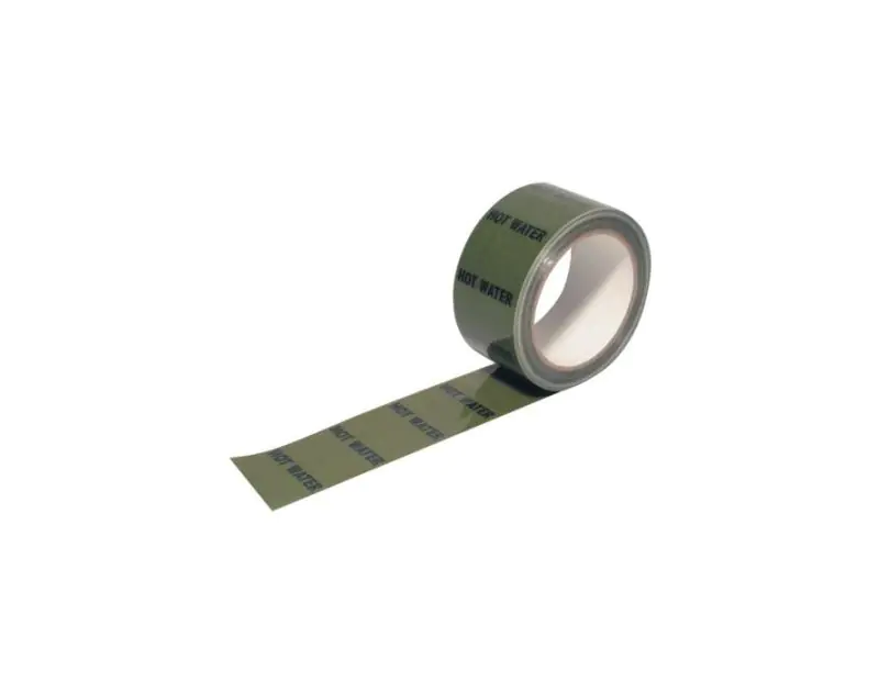Pipe Identification Tape Hot Water Pipe Identification Tape Hot Water