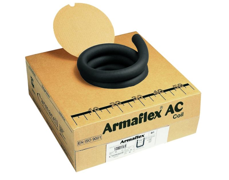 Armaflex Class O Pipe Insulation 45m Coil 6mm Bore 13mm Thick 1/4 x 1/2. Armaflex Class O Pipe Insulation 45m Coil 6mm Bore 13mm Thick 1/4 x 1/2.