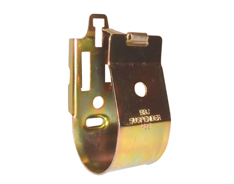 Metal Hanger Type 2 - zinc passivated mild steel pipe support clip for M8/M10 threaded rod, 10-pack, UK compliant Metal Hanger Type 2 - zinc passivated mild steel pipe support clip for M8/M10 threaded rod, 10-pack, UK compliant