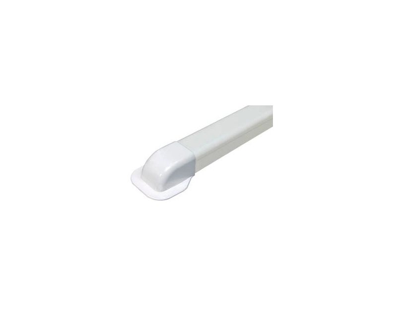 White Plastic Trunking Sauermann 80 x 60 Outlet Cover White Plastic Trunking Sauermann 80 x 60 Outlet Cover