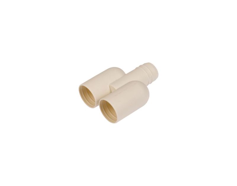 Spiraled Condensate Tee 16mm Internal Diameter Spiraled Condensate Tee 16mm Internal Diameter