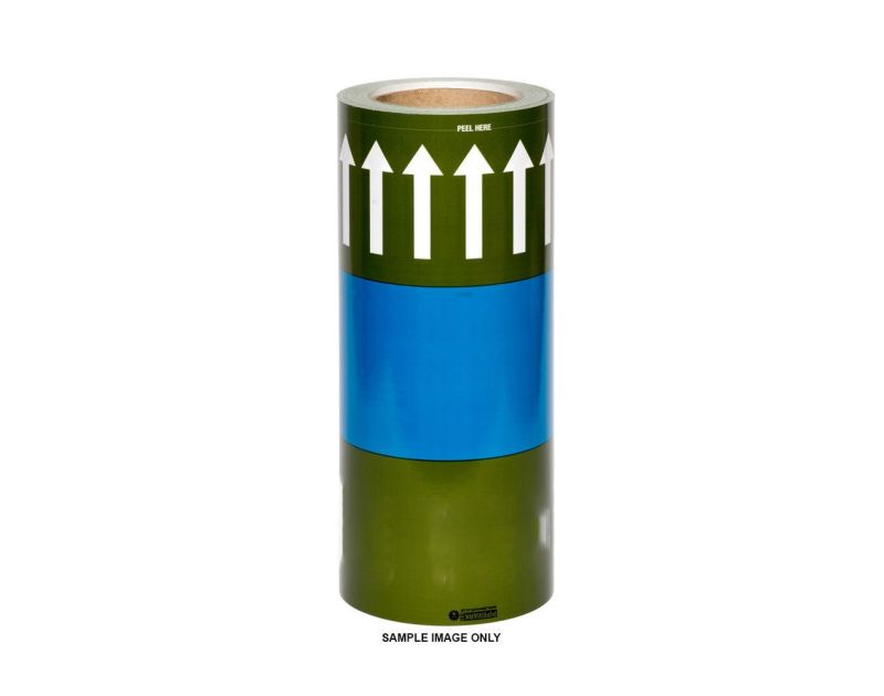 Pipe Identification Tape UK-Cold Down Service Pipe Identification Tape UK-Cold Down Service