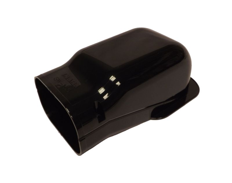 75mm Wall Cover Slimduct Trunking Black 75mm Wall Cover Slimduct Trunking Black