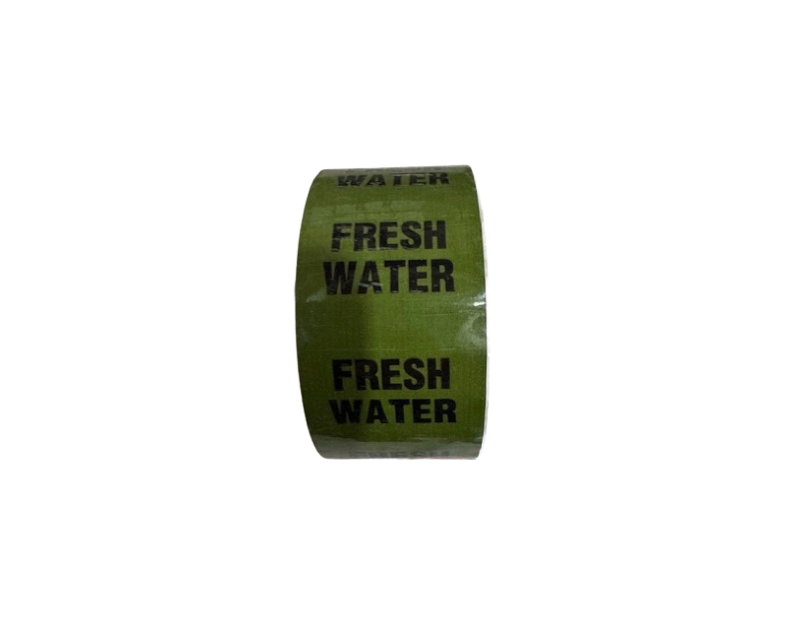 Pipe Identification Tape Fresh Water Pipe Identification Tape Fresh Water