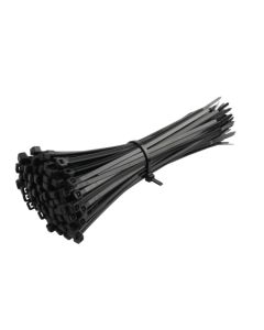 Cable Ties Nylon 300 x 4.8mm Black Bag of 100