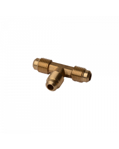 Diversitech Brass Equal Flare Tee 1/4 inch