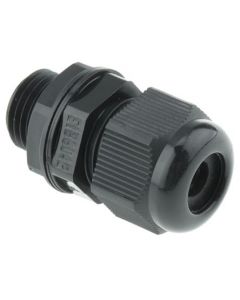 Cable Glands With Lock Nut 20Mm Black X 10