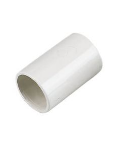 Overflow Pipe White Drain Socket 21.5mm 3/4