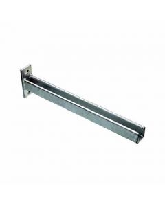 750mm Steel Easy Fit Cantilever Arm Single Strut x 2